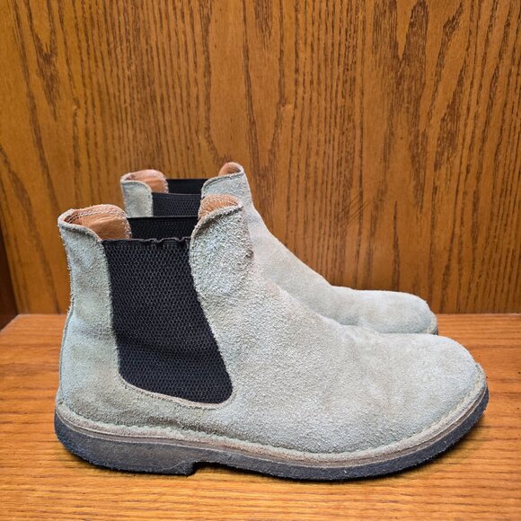 Astorflex Bitflex Italy Mens Tan/Brown Suede Crepe Sole Chelsea Boots Size 44 - Picture 4 of 15